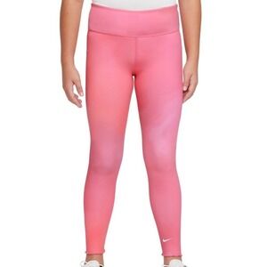 Nike Dri-FIT Girls Training‎ Leggings XL Coral Pink Ombre Gradient NEW